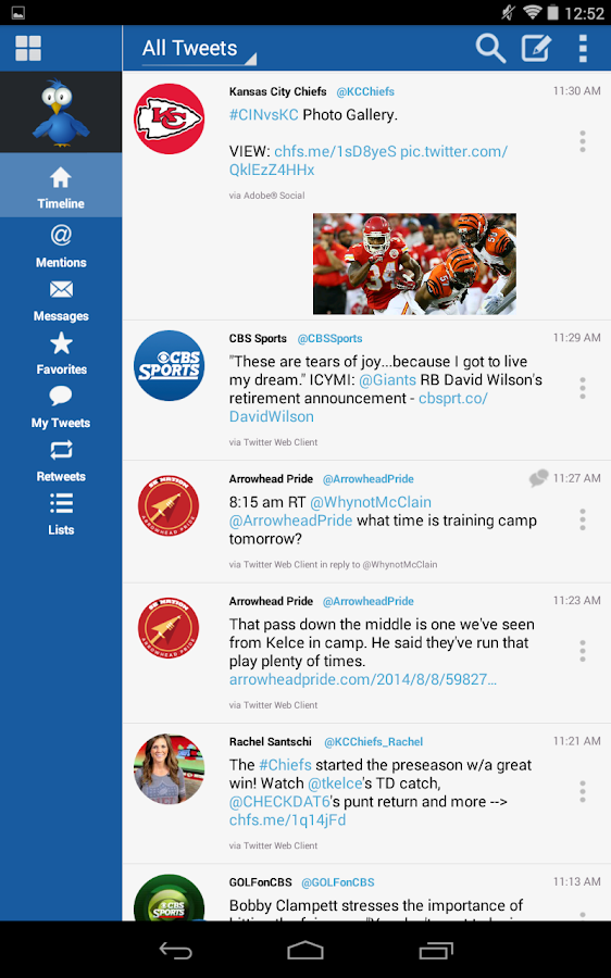 TweetCaster 9.2.1 Apk Download