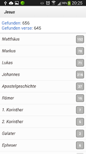 Bibel Konkordanz Pro Screenshots 2