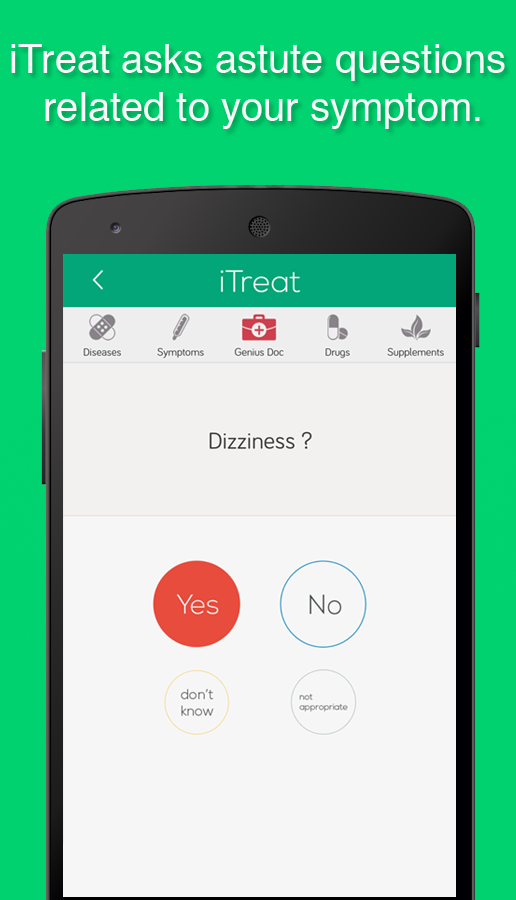 iTreat - Your Companion Doctor Screen 3