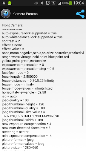 【免費工具App】Camera Parameters-APP點子