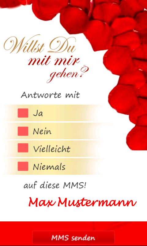 Willst Du mit mir...? Screen 2