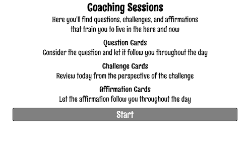 Coaching Session Screenshots 1