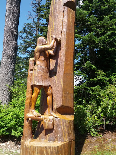 First Nation Totem Carving