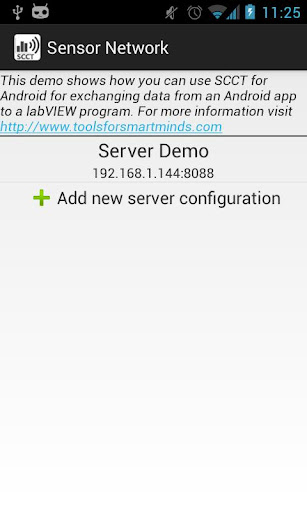 Sensor Network for LabVIEW