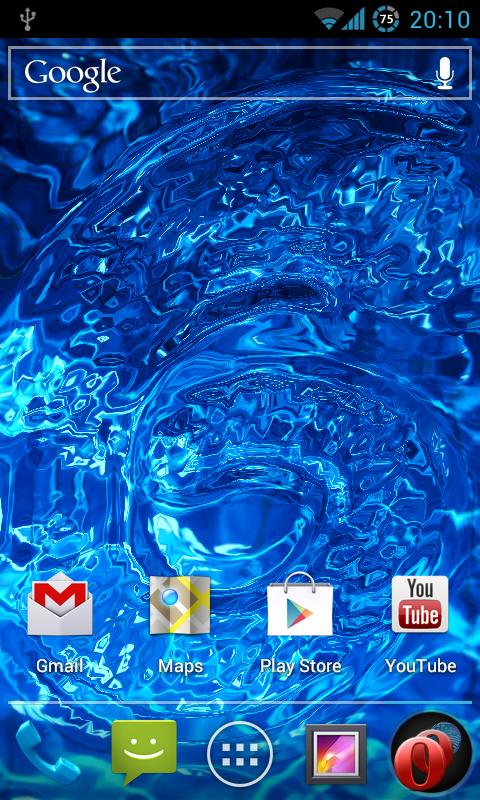 Android application Rippling Images Live Wallpaper screenshort