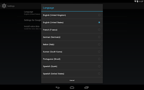 Google Text-to-Speech - screenshot thumbnail
