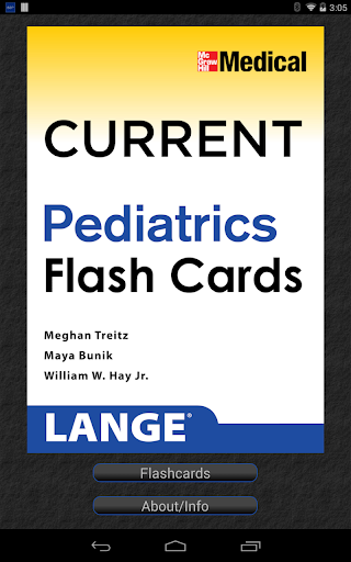 免費下載教育APP|CURRENT Pediatrics Flash Cards app開箱文|APP開箱王