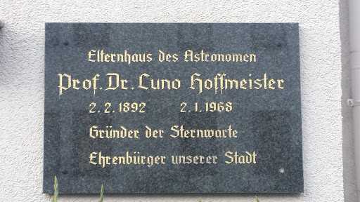 Elternhaus von Cuno Hoffmeister