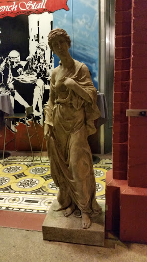 Stone Lady Statue At Sturdee Road