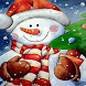 Festive Snowman LIve Wallpaper