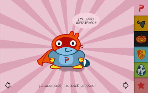 Captura de pantalla de la aplicacion Android Pango Disguises :book for kids