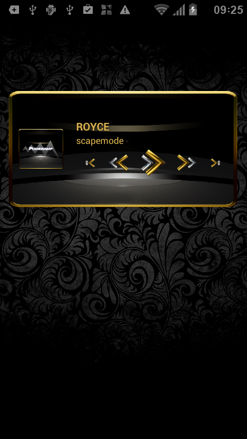 Poweramp Widget ROYCE Screen 3