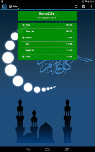 Muslim Salat Times - screenshot thumbnail