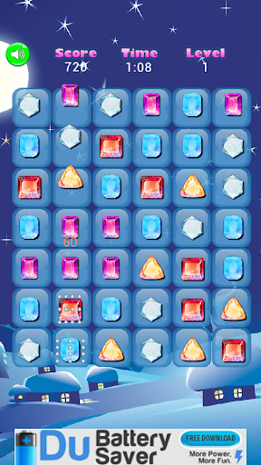 【免費解謎App】Frozen Diamonds 3 Match Fight-APP點子