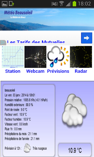 Météo Beausoleil