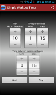 Simple Workout Timer Screenshots 1