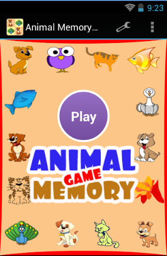 Animal Memory Game