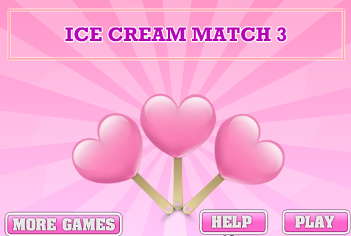 เกมส์จับคู่ไอกรีม ice cream