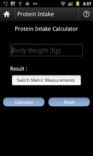 Fitness Calculator