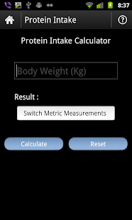 Fitness Calculator