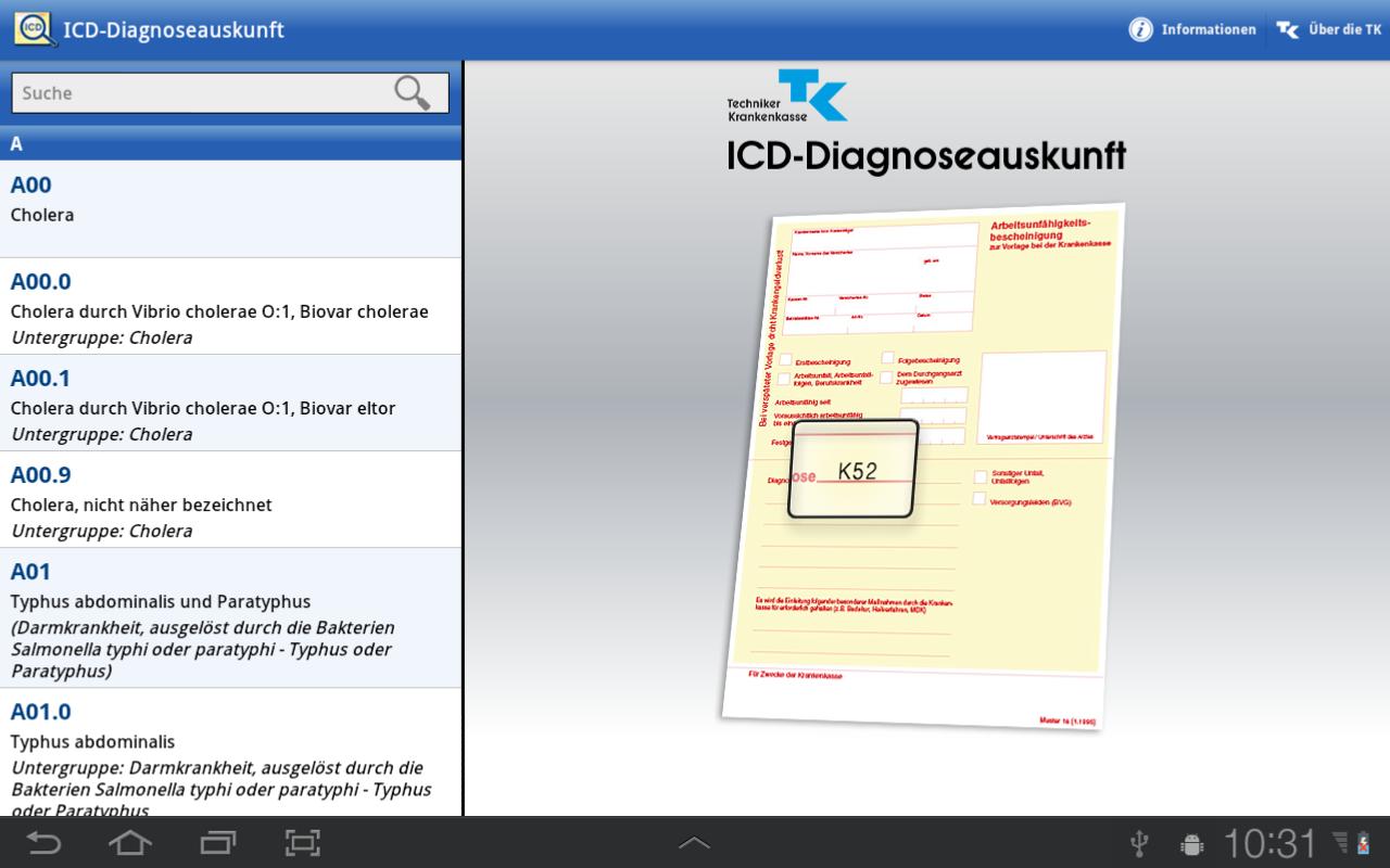 ICD 10 Diagnoseauskunft Android Apps On Google Play