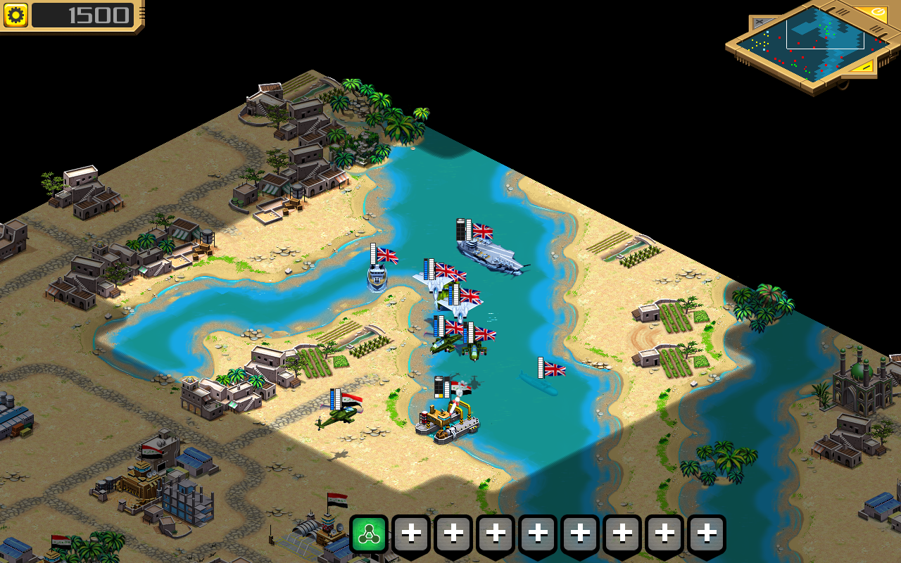    Desert Stormfront - RTS- screenshot  