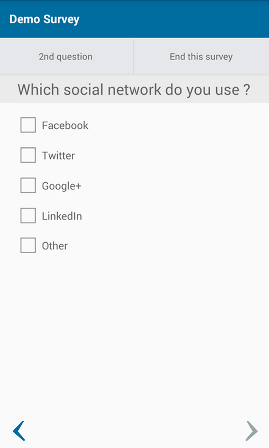   iziSurvey Offline Survey Tool- picha ya skrini 