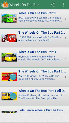 Wheels On The Bus Kids Songs