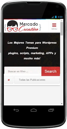 Mercado Creativo Wordpress