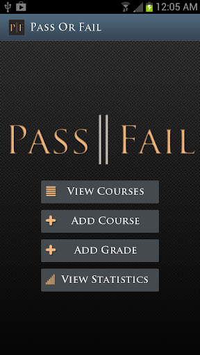 PassOrFail Free: Grade Manager