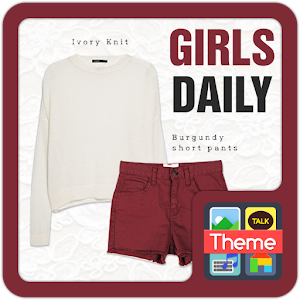 Girls Daily(Burgundy points) K.apk 4.0