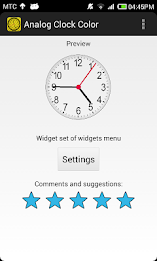 Analog Clock Color poster 5