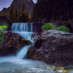 Small river  by Petrea Ionut - Landscapes Waterscapes