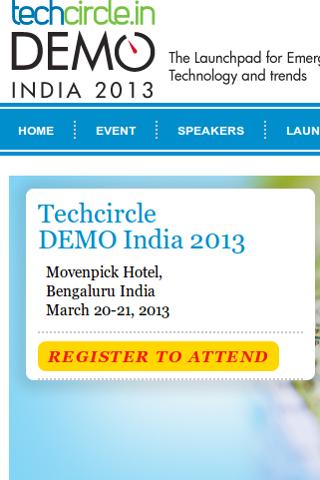 Techcircle DEMO India 2013