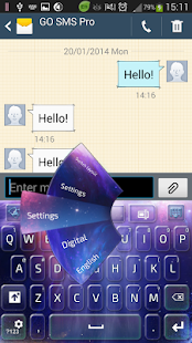 How to mod Galaxy Keyboard 2.9.72 mod apk for pc