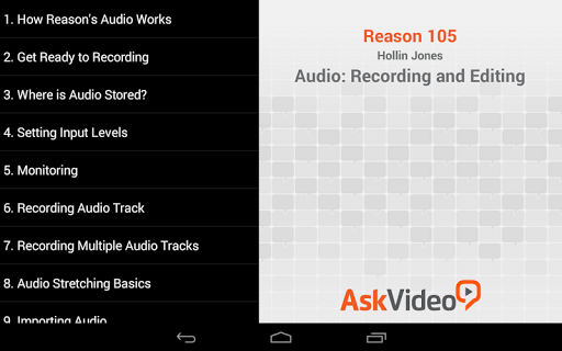 【免費音樂App】Record & Edit Audio in Reason-APP點子