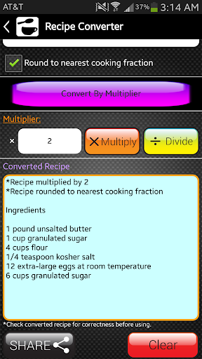 【免費工具App】Kitchen Calculator (Converter)-APP點子