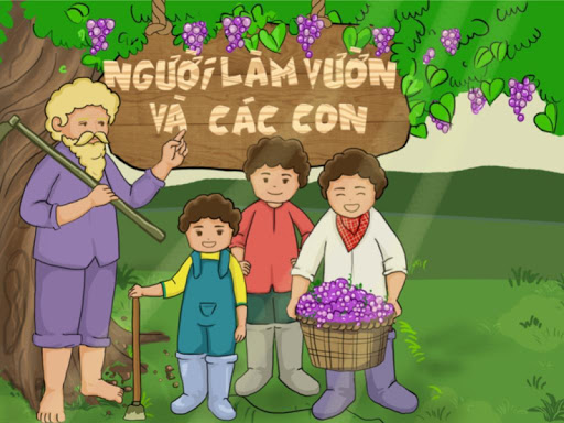 Người làm vườn và các con trai