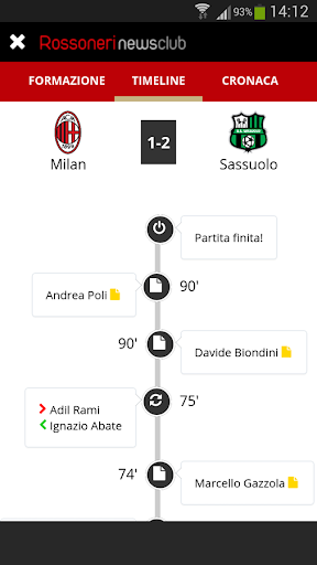 【免費運動App】Rossoneri NewsClub RSS Milan-APP點子