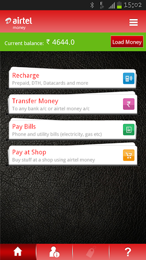 Pay Bills Recharge Transfer