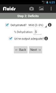 Fluids: Electrolyte Management Screen 2