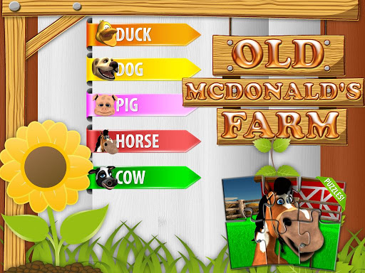 Old McDonald's Farm Animals