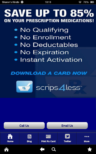 Scrips4Less Rx Savings Card