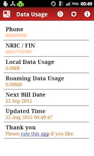 Lastest Singtel Data Usage APK for Android