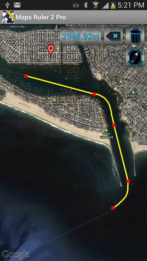 Maps Ruler Pro Android Apps on Google Play