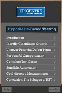 Hypothesis Based Testing