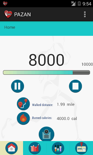 PAZAN : pedometer