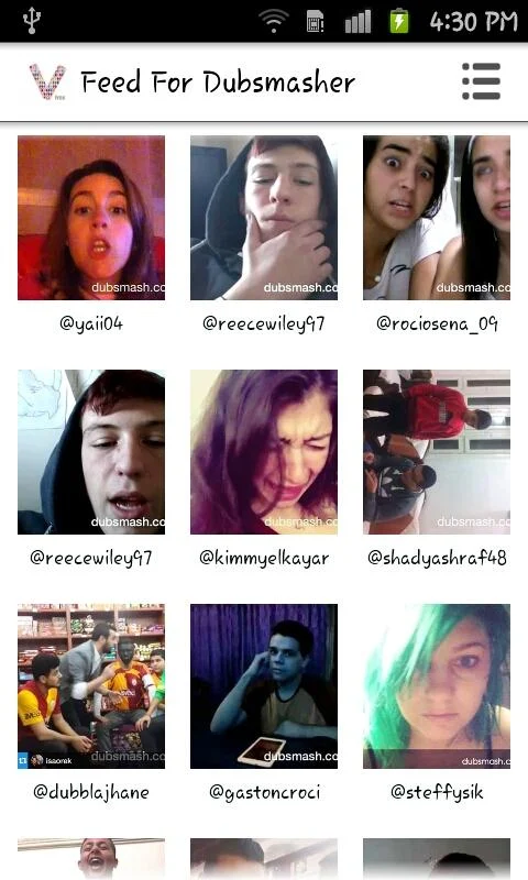   Feeds For Dubsmash+Musical.ly – Capture d'écran 