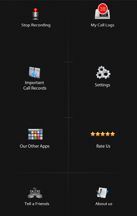    Advance Call Recorder Pro- screenshot  