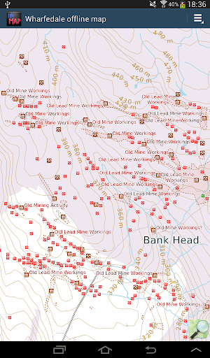 【免費旅遊App】Wharfedale offline map-APP點子